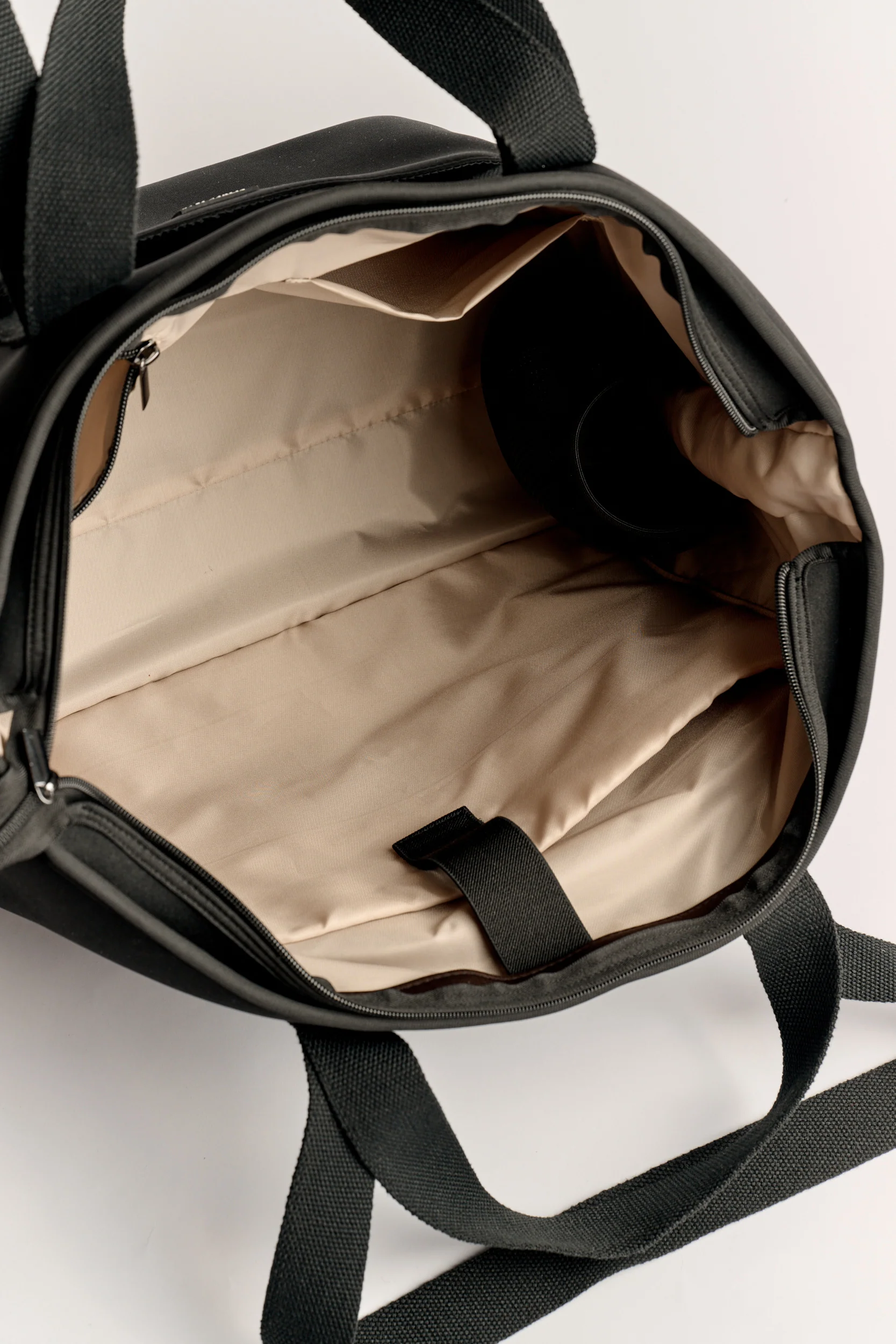 Rover (Black) XL Neoprene Tote - With Zip Closure - Image 4