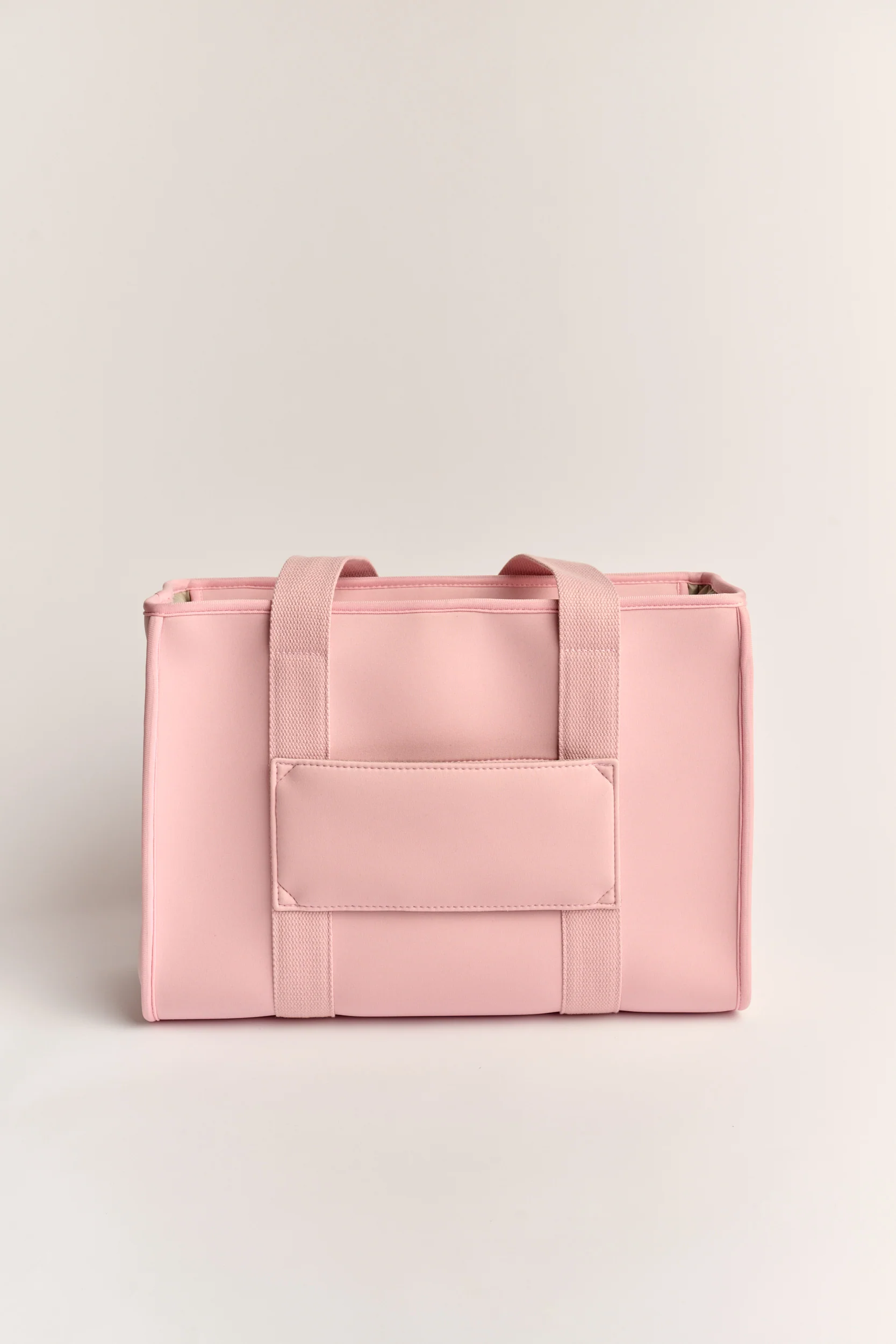 Rover (Blush) Medium Neoprene Tote - With Zip Closure - Image 4