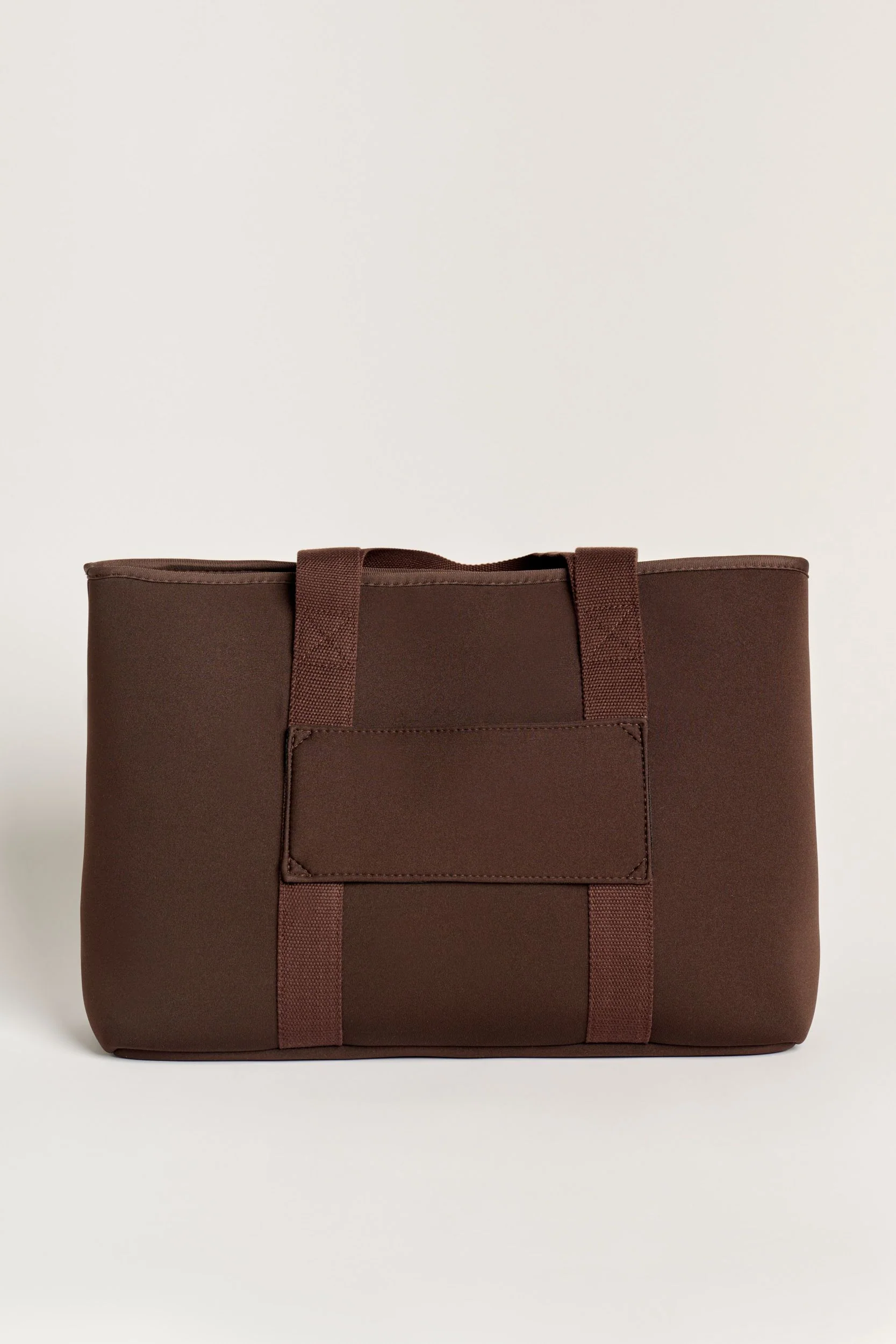 Rover (Chocolate) Large Neoprene Tote - With Zip Closure - Image 4