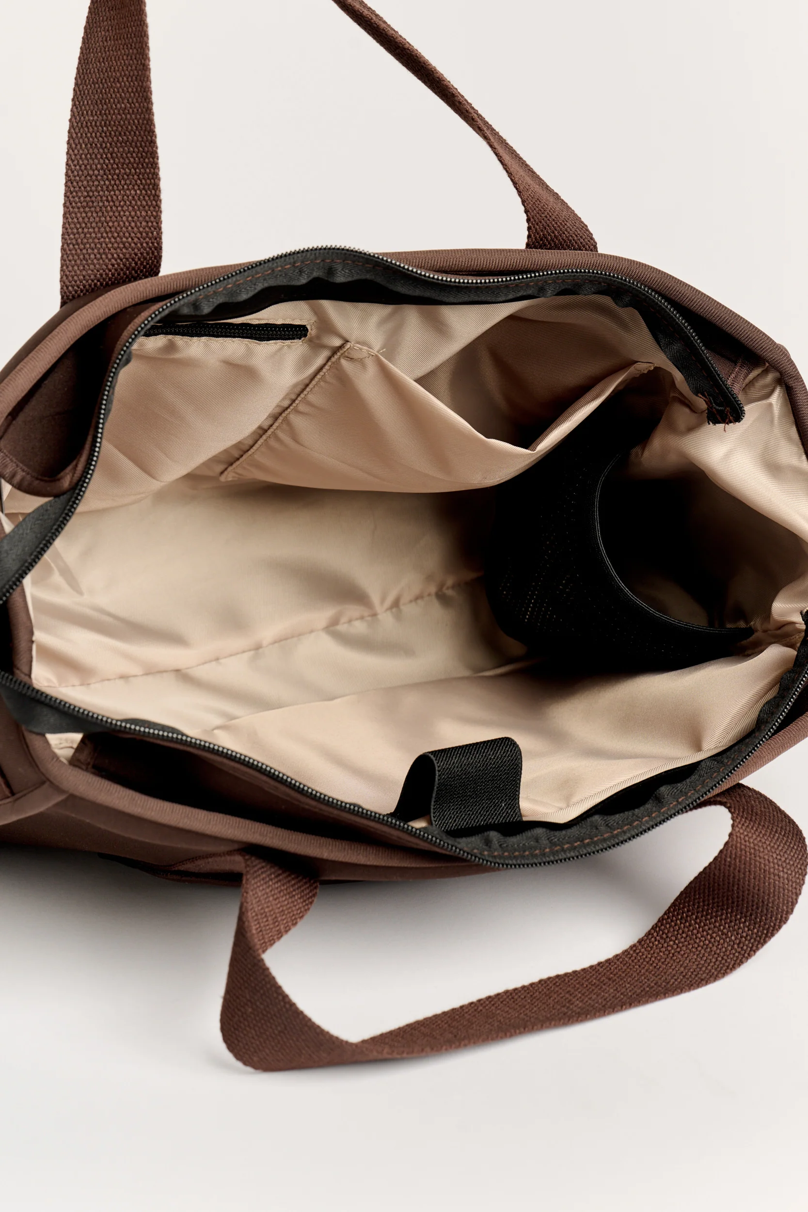Rover (Chocolate) Medium Neoprene Tote - With Zip Closure - Image 4