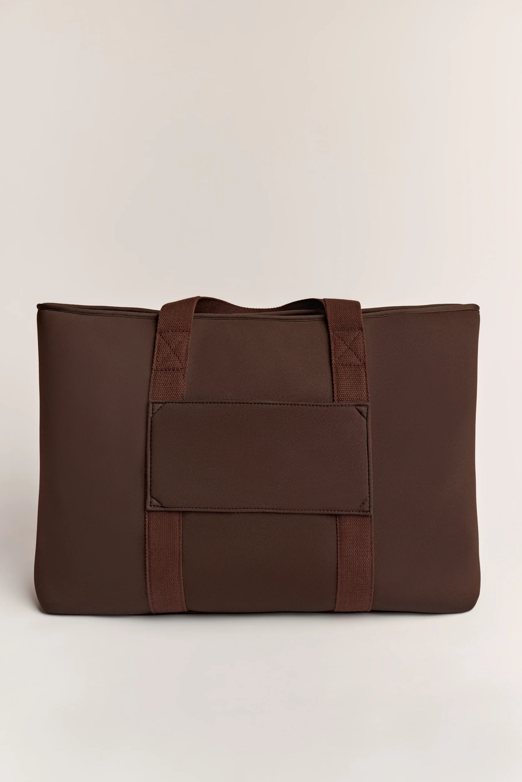 Rover (Chocolate) XL Neoprene Tote - With Zip Closure - Image 5