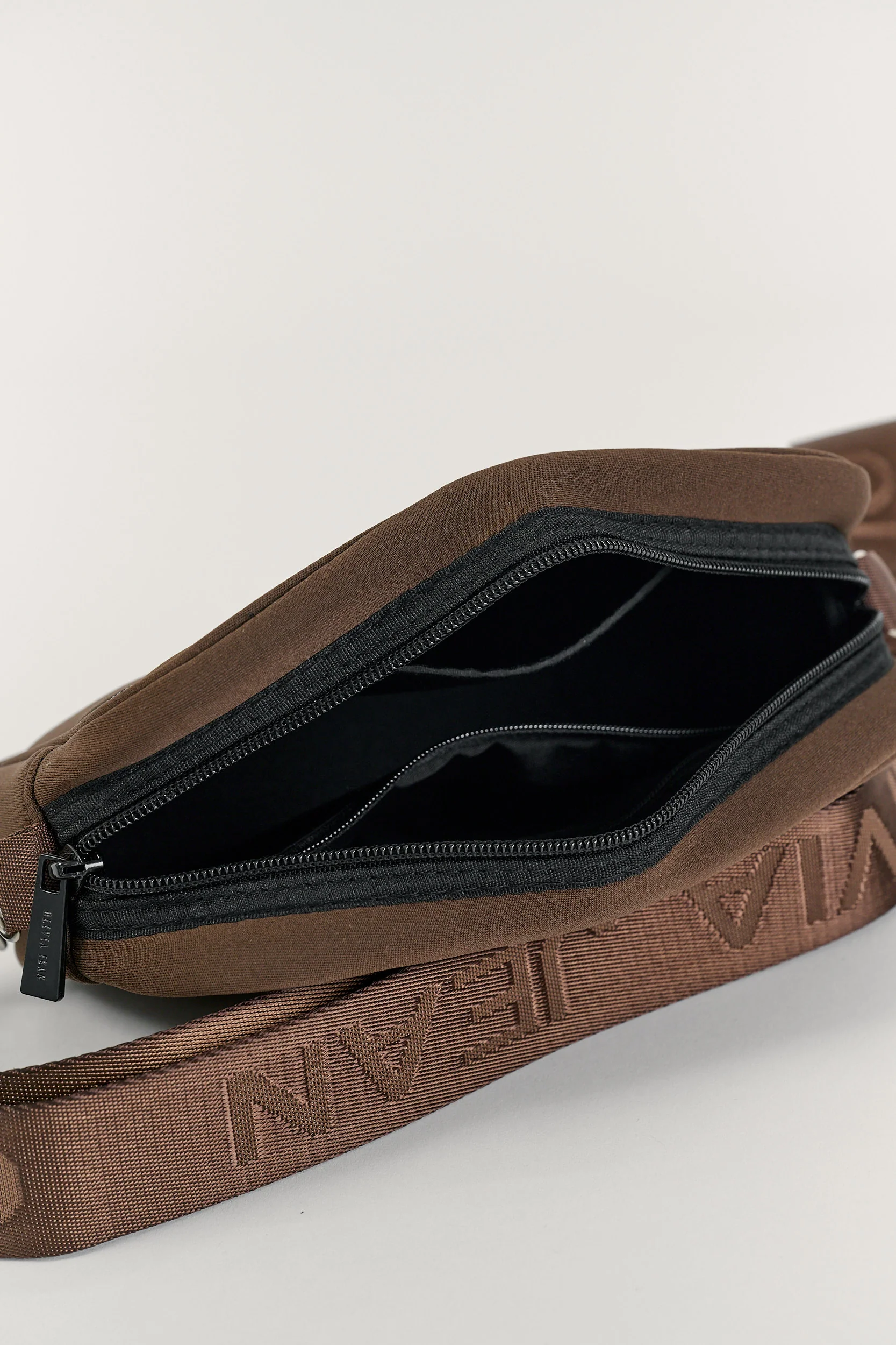 Serene (Brown) Neoprene Crossbody Bag - Image 4