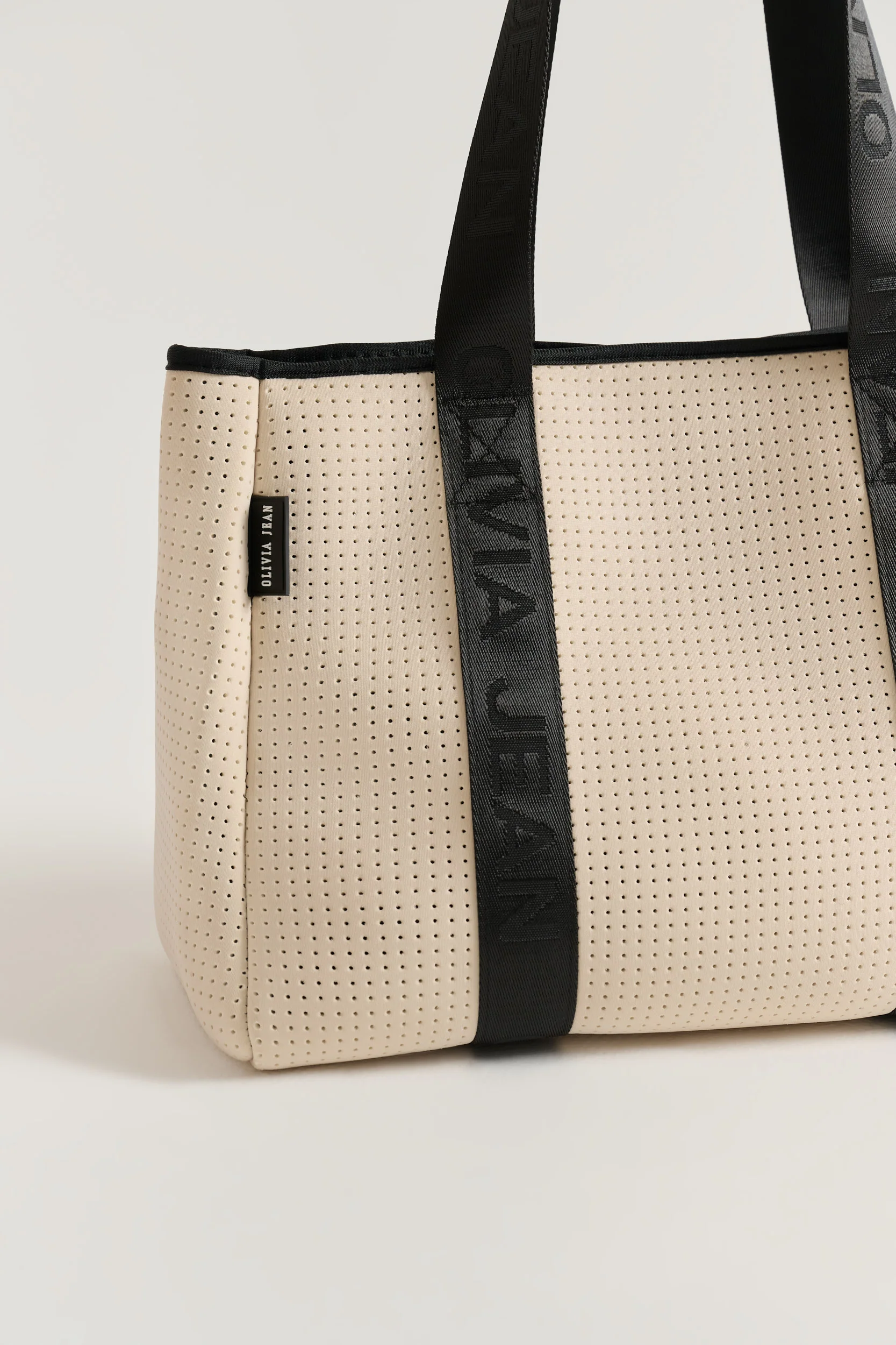 Signature (Cream) Neoprene Tote - Image 4